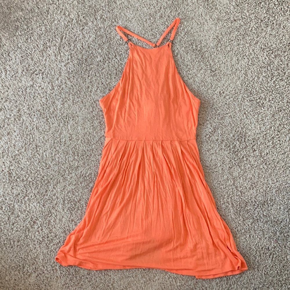 Coral dress